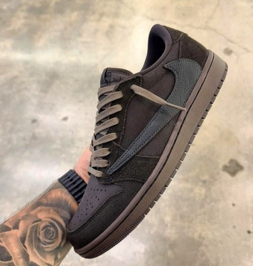Travis Scott x Air Jordan 1 Low “Velvet Brown”