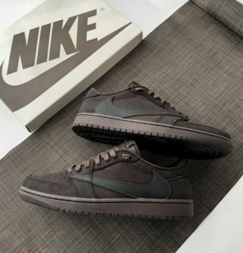 Travis Scott x Air Jordan 1 Low “Velvet Brown”