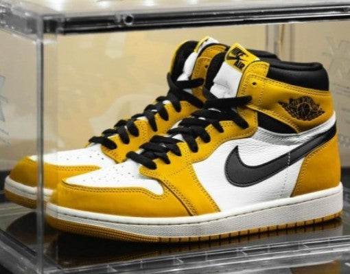 Nike Air Jordan 1 High Retro OG Yellow Ochre Black (Semi UA)