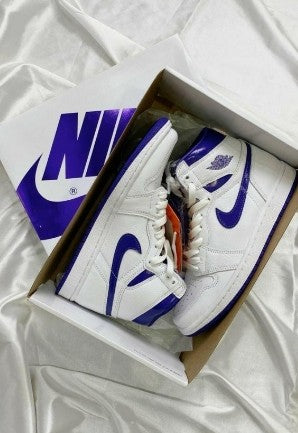 Nike Air Jordan 1 OG Metallic Court Purple Semi UA