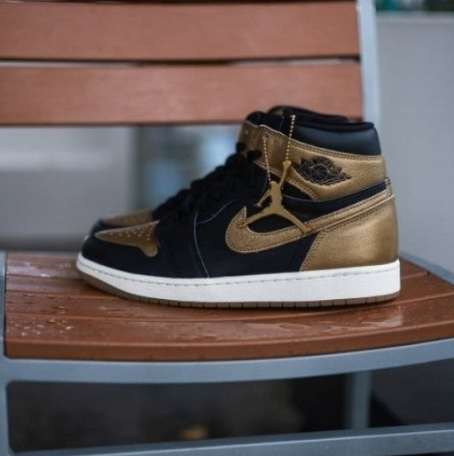 Air Jordan 1 Retro High OG Black and Gold