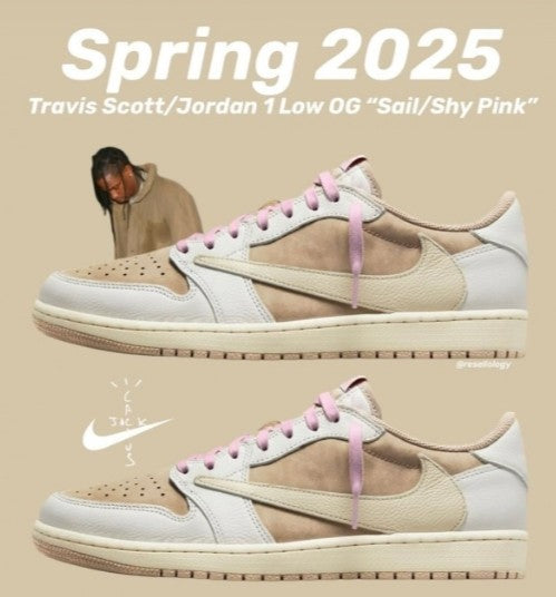 Air Jordan 1 Low x Travis Scott 'Sail' –