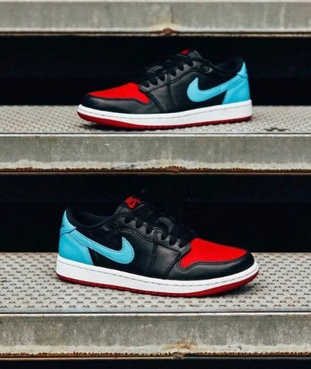 N_ike Air Jordan 1 Low OG UNC to Chicago