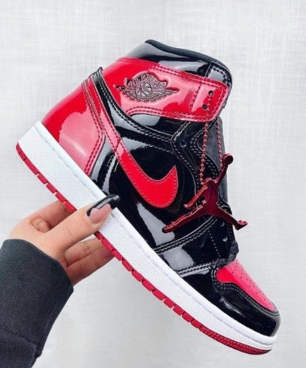 Nike Air Jordan 1 High Bred Patent Semi UA