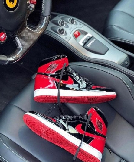 Nike Air Jordan 1 High Bred Patent Semi UA