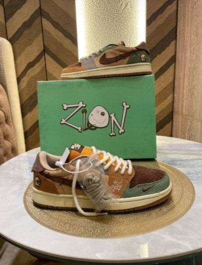 Zion Williamson x Air Jordan 1 Low "Voodoo"