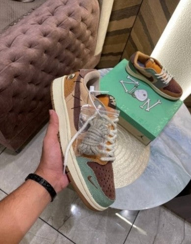 Zion Williamson x Air Jordan 1 Low "Voodoo"