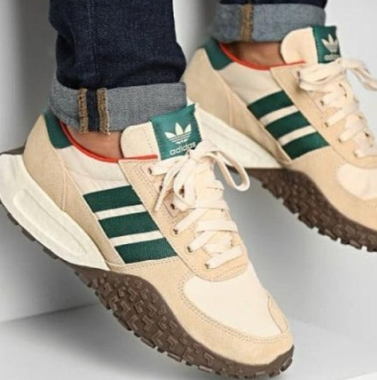 Adidas Retropy E5 WRP in Dark Beige Green