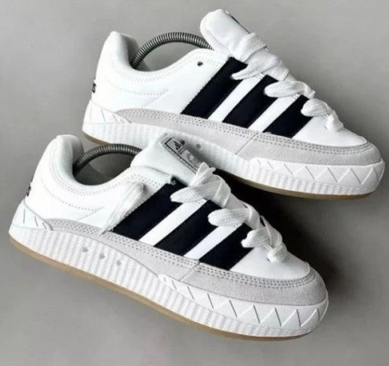 Adidas Adimatic Streetball in White/Black