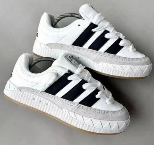 Adidas Adimatic Streetball in White/Black