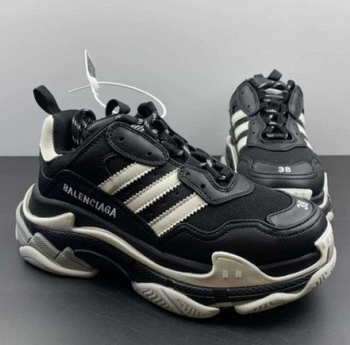 Adidas x Balenciaga Triple S Black
