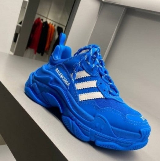 Balenciaga x adidas Triple S "Blue"