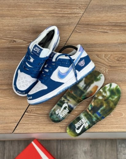 N_ike SB Dunk Low Born X Raised "One Block At Time"