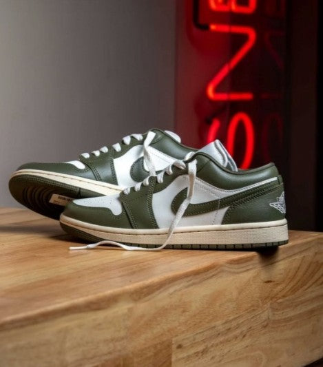 Air Jordan 1 Low Medium Olive