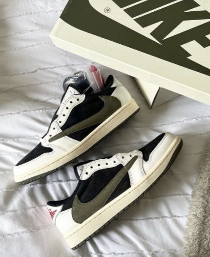 Nike Air Jordan 1 Low x Travis Scott Olive (Semi UA)