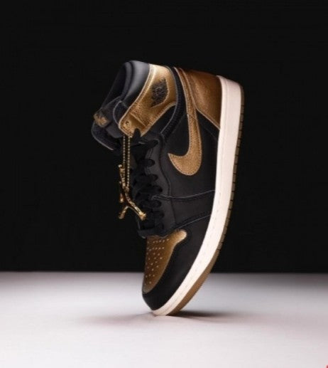 Air Jordan 1 Retro High OG Black and Gold